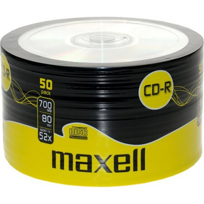 Maxell CD-R 80 700MB 52x - Πακέτο 50 (Shrink)