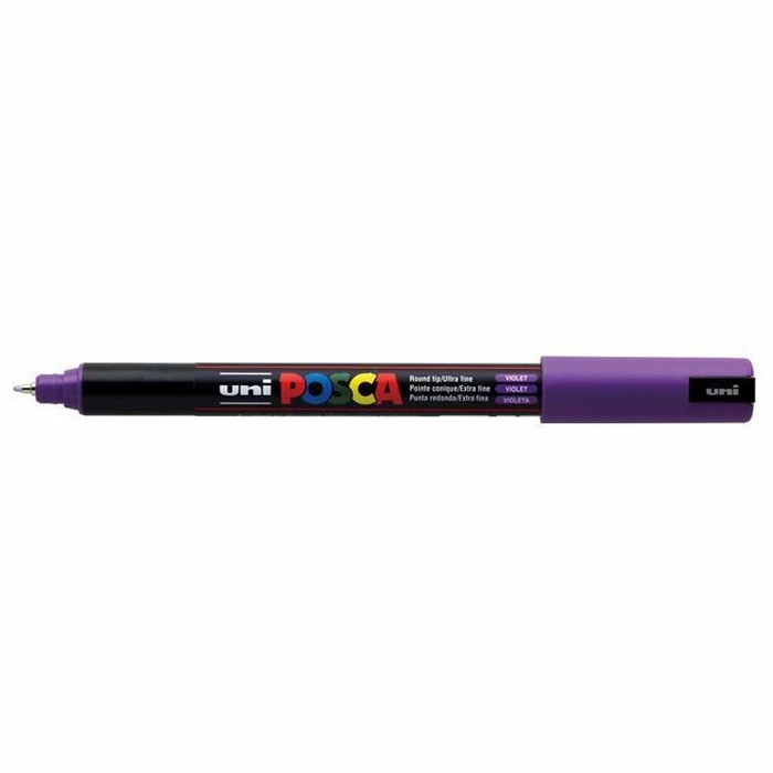 Uni Ball Μαρκαδόροι Posca Pc 1Mr Extra Fine Violet