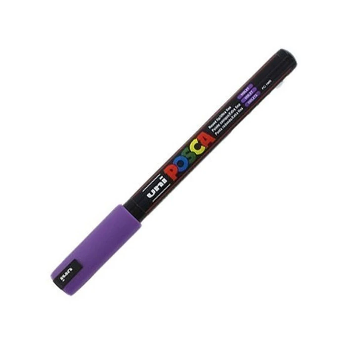 Uni Ball Μαρκαδόροι Posca Pc 1Mr Extra Fine Violet