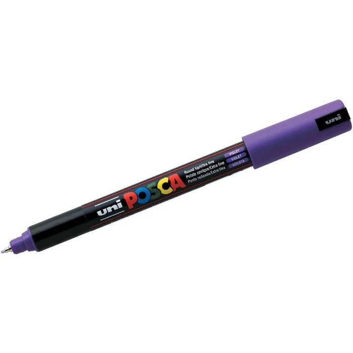 Uni Ball Μαρκαδόροι Posca Pc 1Mr Extra Fine Violet