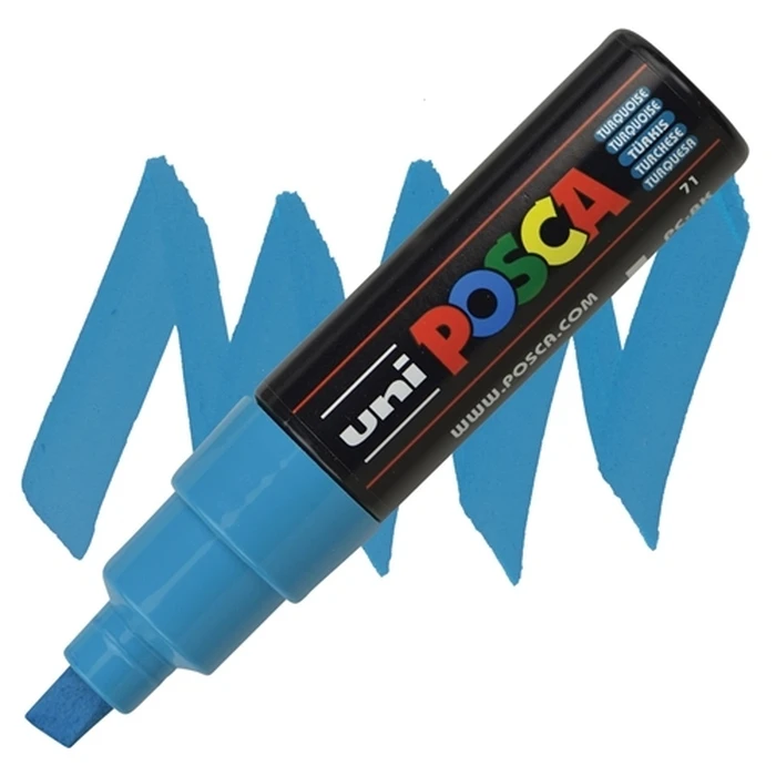 Posca Ανεξίτηλος Μαρκαδόρος Turquoise 71 8mm PC-8K