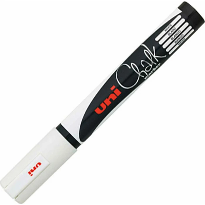 Mitsubishi UNI CHALK PWE-5M Chalk Marker White