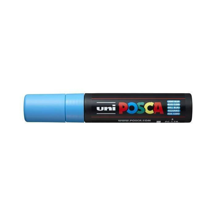 Posca PC-17K Permanent Marker Light Blue 15 mm (PC-17K/8)