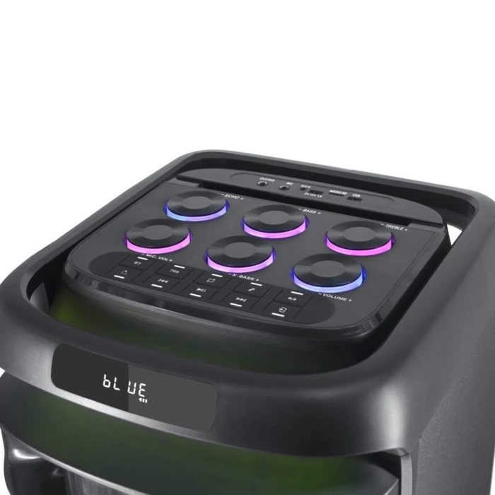 Party Speakers AKAI Party Speaker 1200 Portable Party Speaker 100W Bluetooth 5.3 FM TWS