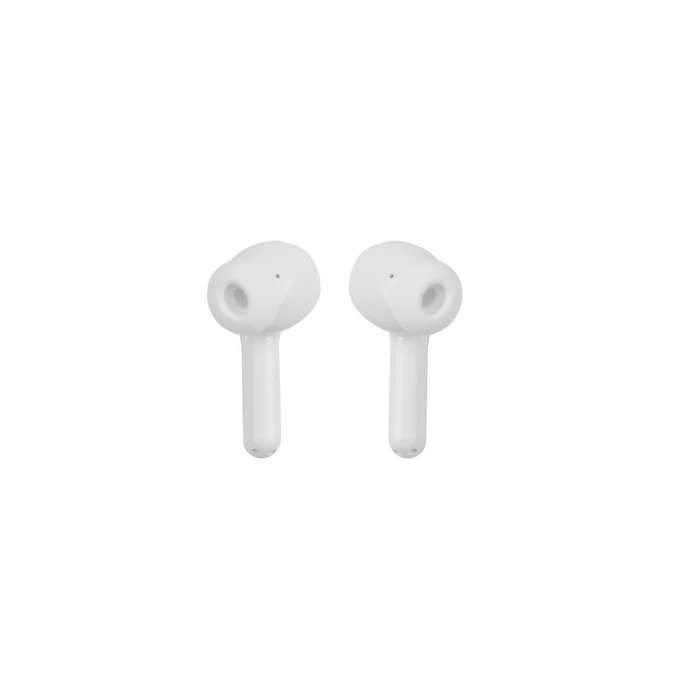 AKAI Wireless Bluetooth 6.0 Earbuds with ANC ENC 4 Microphones and 2.01 Inch Display Case White