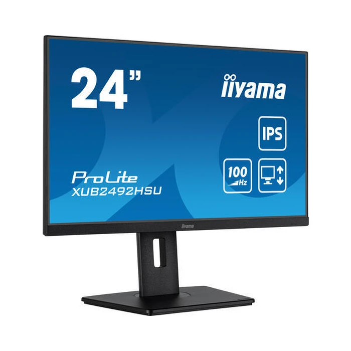 Iiyama ProLite XUB2492HSU-B6 24" (1920x1080) FHD IPS 100Hz 0.4ms HDMI DP USB Pivot Black