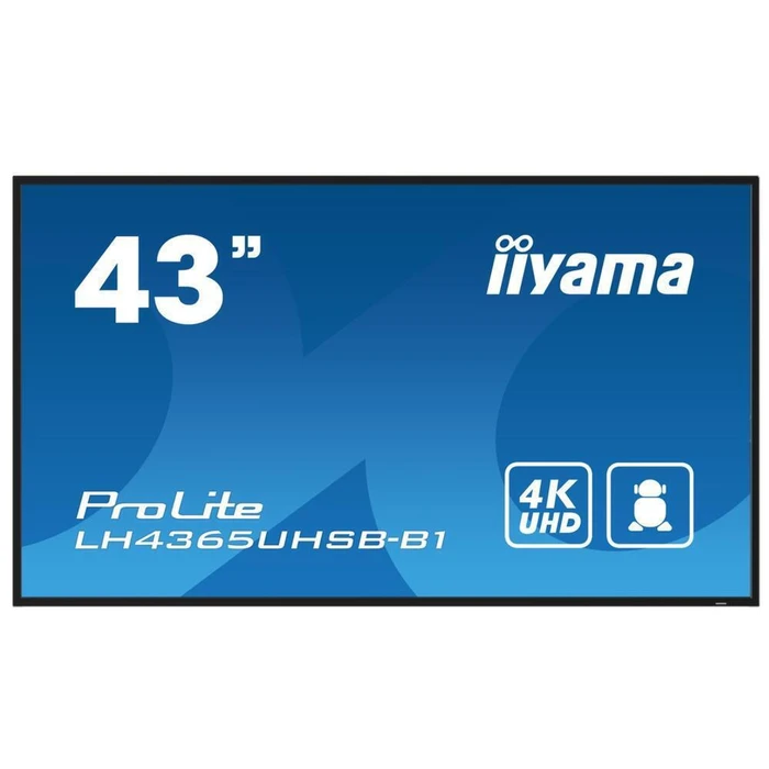 iiyama ProLite LH4365UHSB-B1 43" 4K UHD IPS Public Display