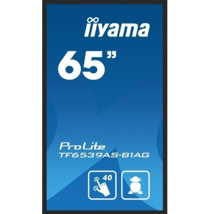 Iiyama TF6539AS-B1AG Public Display LCD IPS 4K UHD 64.5" Touchscreen