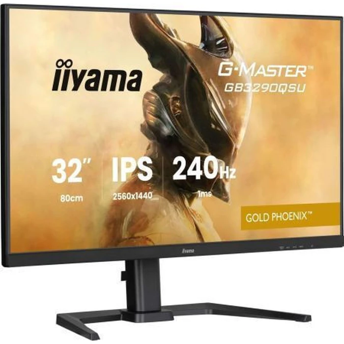 Οθόνη IIYAMA G-Master GB3290QSU-B1 31,5" IPS QHD 2560x1440 240Hz (2xHDMI 2.1, DisplayPort, 2xUSB-C, FreeSync Premium)