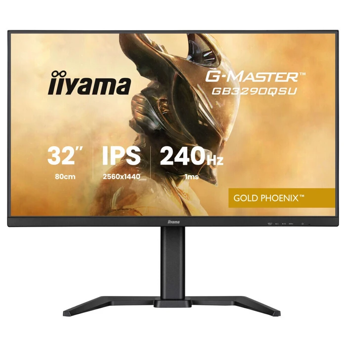 Οθόνη IIYAMA G-Master GB3290QSU-B1 31,5" IPS QHD 2560x1440 240Hz (2xHDMI 2.1, DisplayPort, 2xUSB-C, FreeSync Premium)