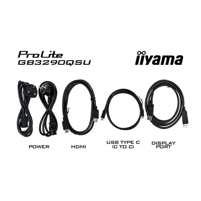 Οθόνη IIYAMA G-Master GB3290QSU-B1 31,5" IPS QHD 2560x1440 240Hz (2xHDMI 2.1, DisplayPort, 2xUSB-C, FreeSync Premium)