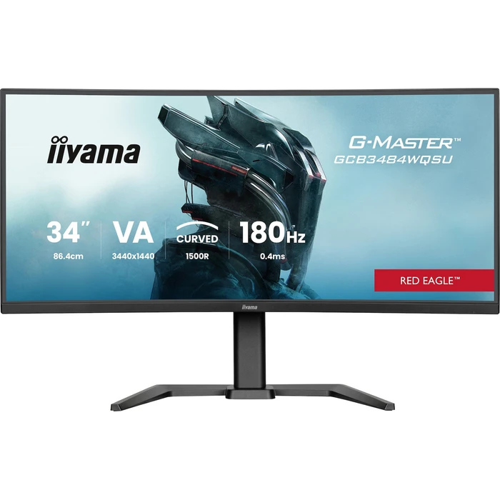 iiyama G-Master GCB3484WQSU-B1 Red Eagle - 34" UWQHD / VA / 180Hz / 0.4ms