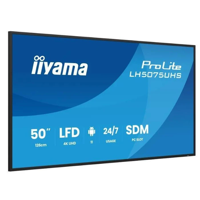 Iiyama LH5075UHS-B2AG 50" Public Display LCD 4K UHD (VA)