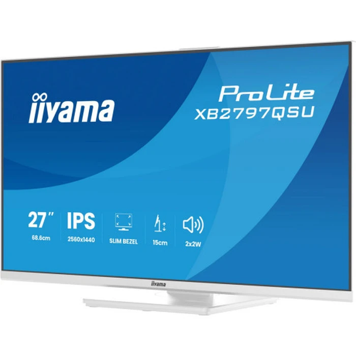 IIYAMA ProLite XB2797QSU-W1 27" IPS QHD 2560x1440 Λευκό