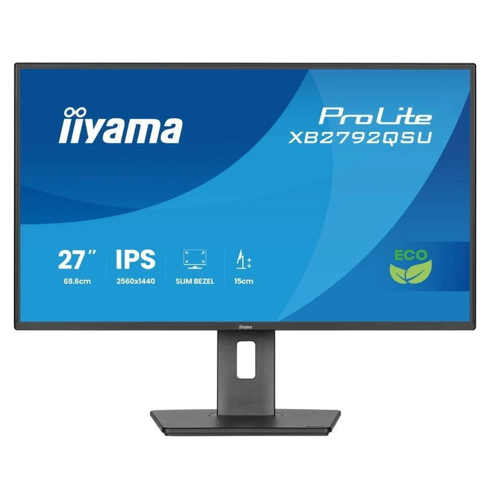 Iiyama ProLite XB2792QSU-B1 27" IPS QHD (2560x1440) Monitor, 3ms GTG, 120Hz, FreeSync (DisplayPort & HDMI)