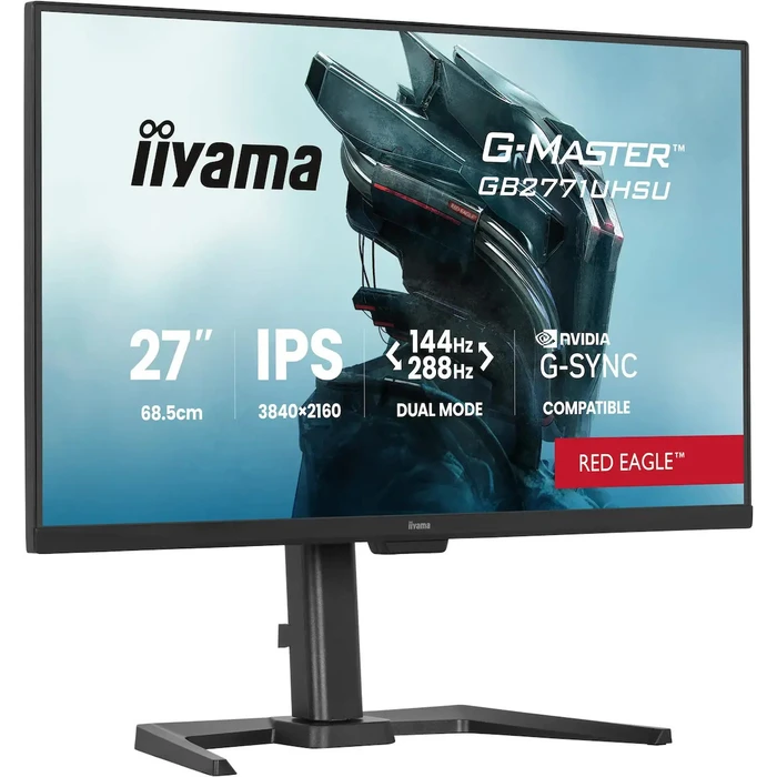IIYAMA Computer Monitor G Master Red Eagle GB2771UHSU-B1 27 Inch 3840x2160 8ms 16:9 1500:1