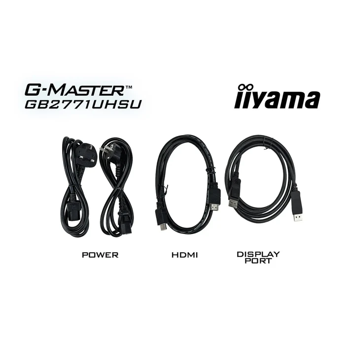 IIYAMA Computer Monitor G Master Red Eagle GB2771UHSU-B1 27 Inch 3840x2160 8ms 16:9 1500:1