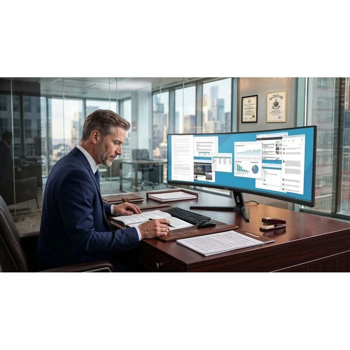 Iiyama ProLite XCB4994DQSU-B1 124,5 cm (49") Ultrawide Curved Monitor 5120x1440 32:9 VA 2ms