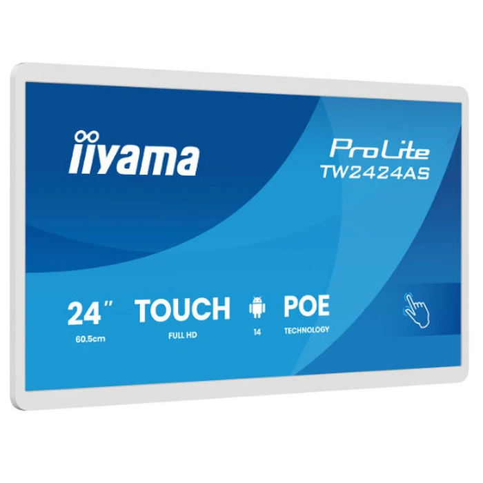 Iiyama TW2424AS-W3P 23.8'' IPS Full HD Λευκή οθόνη