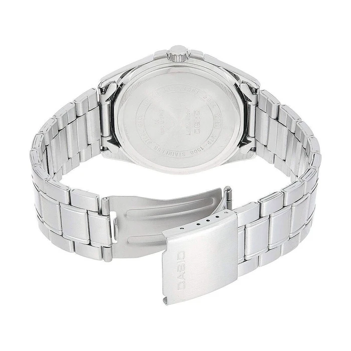 Casio Ανδρικά Ρολόγια MTP-1308D-1A Ασημί