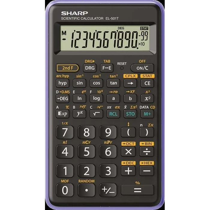 Sharp Αριθμομηχανή Επιστημονική EL-501T (SH-EL501TBVL)