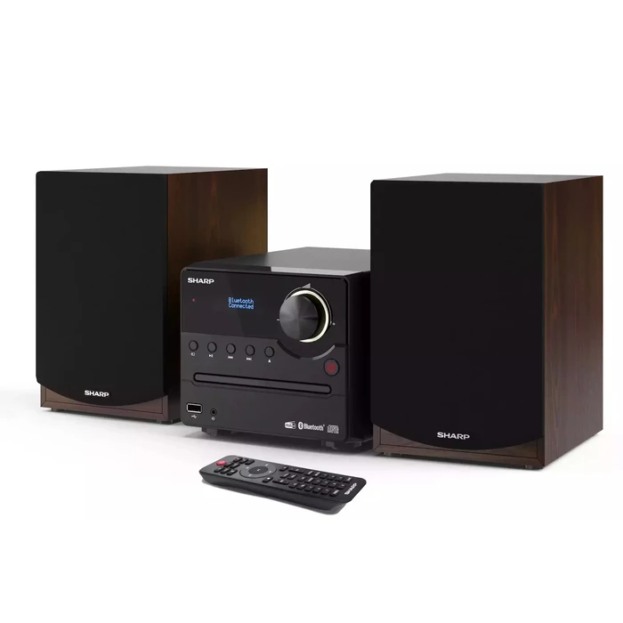 Sharp XL-B517BR Compact Hi‑Fi Sound System (Brown)