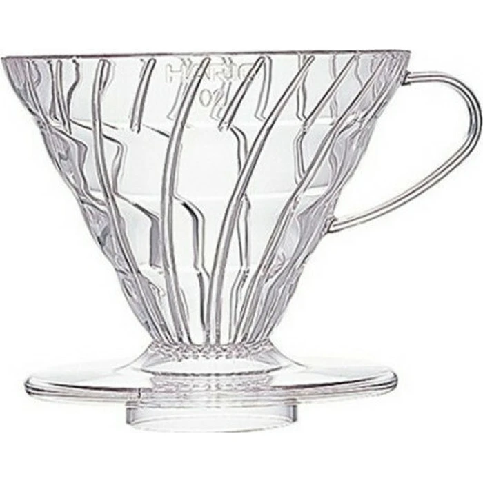 Hario V60 01 Clear Coffee Dripper Πλαστικό Διάφανο