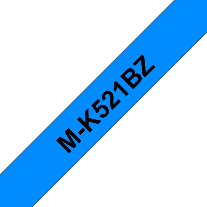 Brother MK521BZ 9mm x 8m Blue/Black Label Tape Cassette