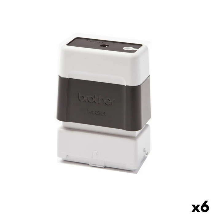 Brother Σφραγίδα PR-1438 Μαύρο (PR1438B6P) - Σετ x6
