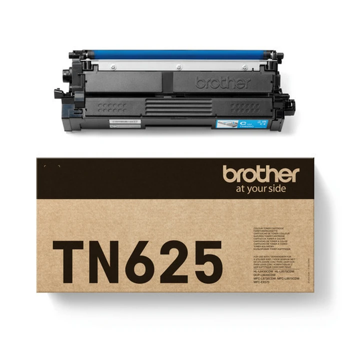 Brother TN-625C Γνήσιο Toner Laser Εκτυπωτή Κυανό