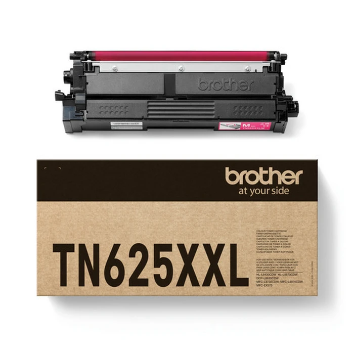Brother Toner Magenta XXL TN-625XXL για HL-L8430 / DCP-L8630 / MFC-L8730CDW — περίπου 6.500 σελίδες