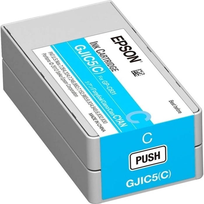 Epson GJIC5 Γνήσιο Μελάνι Εκτυπωτή InkJet Κυανό (C13S020564)