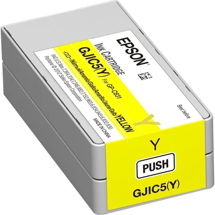 Epson GJIC5 Γνήσιο Μελάνι Εκτυπωτή InkJet Κίτρινο (C13S020566)