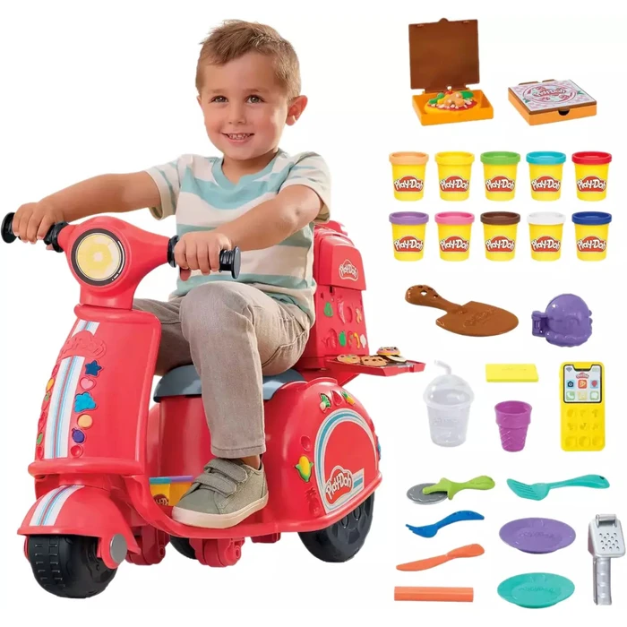 Hasbro Play Doh Παιχνίδι Scooter Παράδοσης Πίτσας