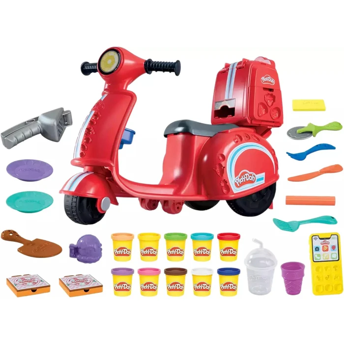 Hasbro Play Doh Παιχνίδι Scooter Παράδοσης Πίτσας