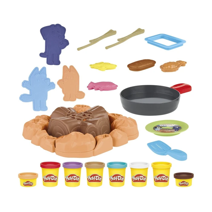 Hasbro Play-Doh: Bluey Goes Camping Playset (G0229)