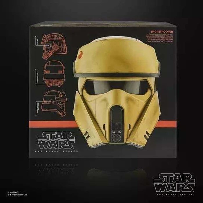 Hasbro Disney Star Wars The Black Series - Κράνος Shoretrooper Premium Ηλεκτρονικό (1:1)
