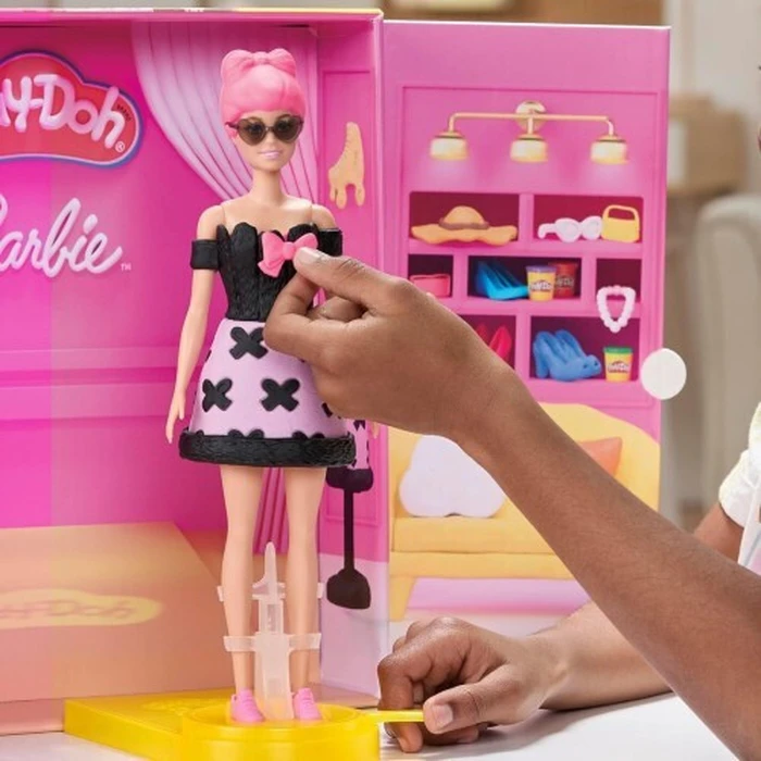 Hasbro Play-Doh Barbie Designer Fashion Show Σετ Πλαστελίνης