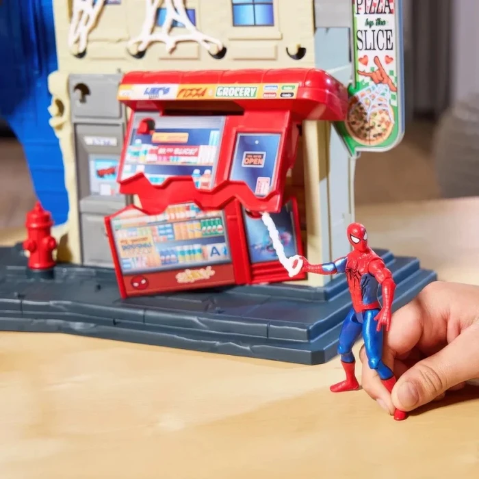 Hasbro Marvel Spider Man Venomversus Playset City με Εκτόξευση Ιστών