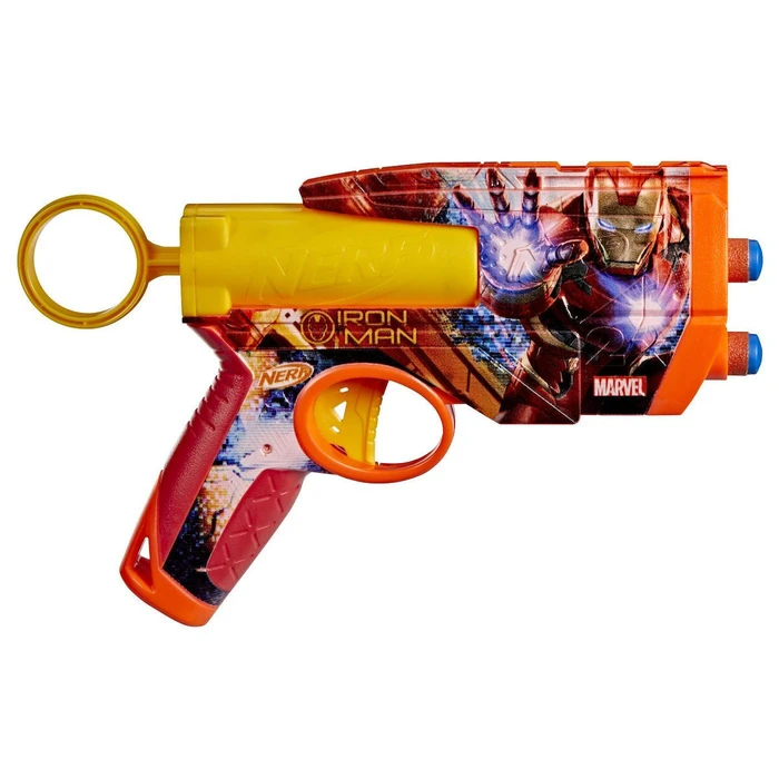 Hasbro Nerf Marvel Iron Man Blaster - Πιστόλι Nerf Iron Man με 4 αφρώδη βλήματα