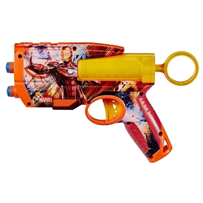 Hasbro Nerf Marvel Iron Man Blaster - Πιστόλι Nerf Iron Man με 4 αφρώδη βλήματα