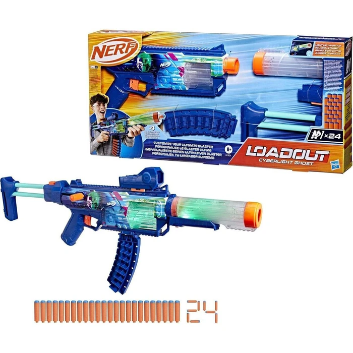 Hasbro Nerf Load Out Cyberlight Ghost