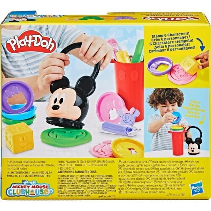 Hasbro Play Doh Disney Jr Mickey Mouse Clubhouse Happy Stackable
