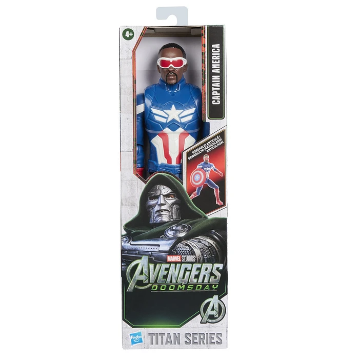 Hasbro Marvel Avengers Doomsday: Titan Series - Φιγούρα Captain America