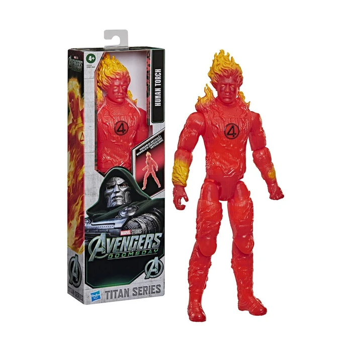 Hasbro Marvel Avengers Doomsday - Human Torch Φιγούρα (Titan Series)