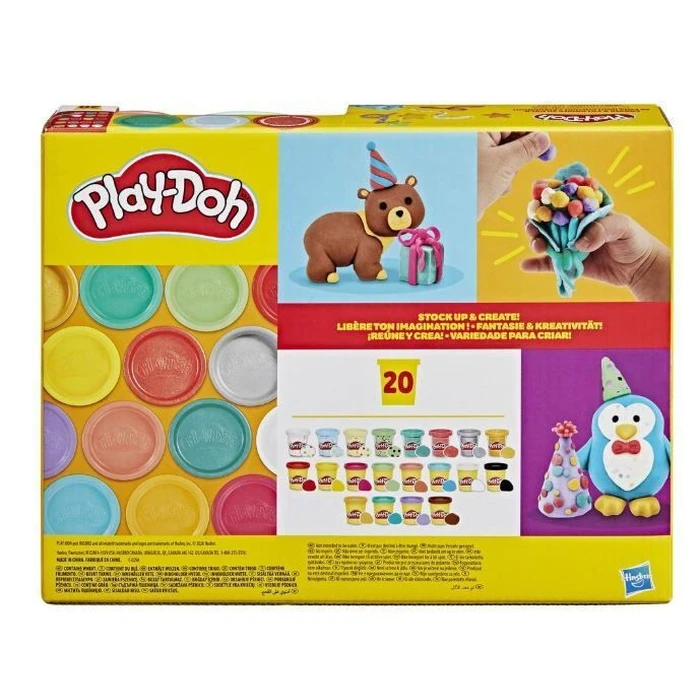 Hasbro Play Doh Κλασικό Create and Celebrate 20 Τεμ