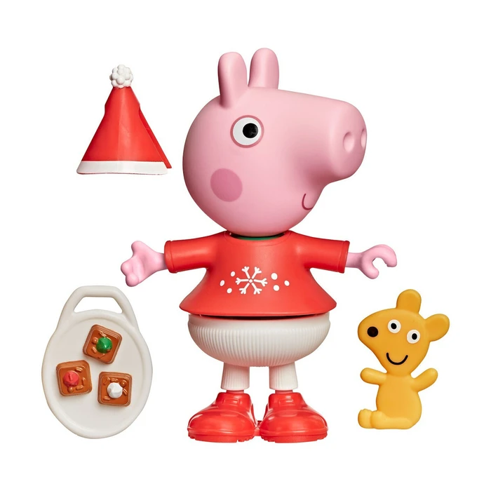Hasbro Peppa Pig Σετ Ενδύματος Χριστουγεννιάτικες Πιτζάμες (G3912)
