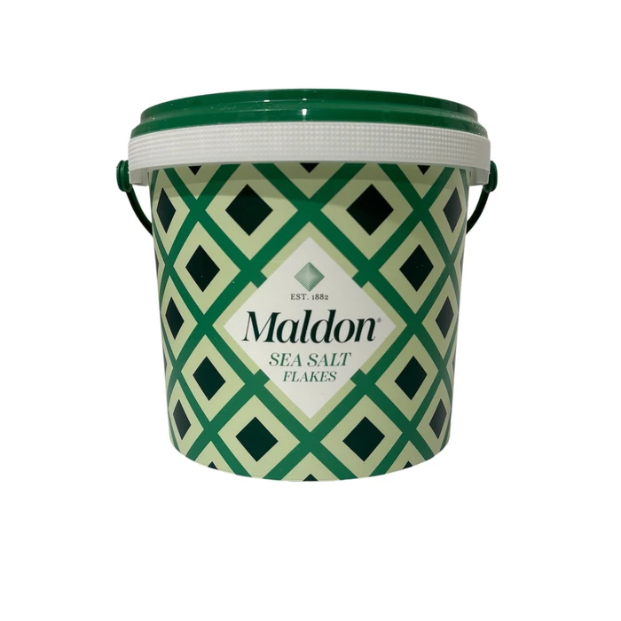 Maldon Αλάτι Θάλασσας Νιφάδες 1,4 kg (Κουβάς)