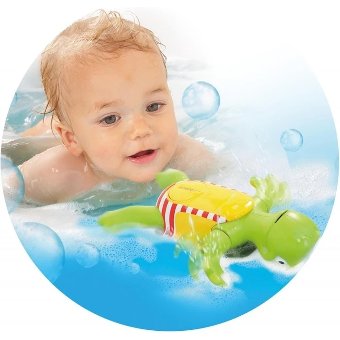 TOMY Bath Toy Swim & Sing Turtle