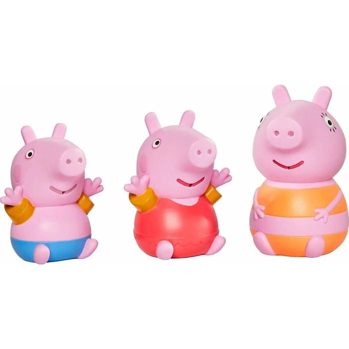 TOMY Toomies Peppa Pig Μπαταρίες Μπάνιου Mummy Pig Peppa George